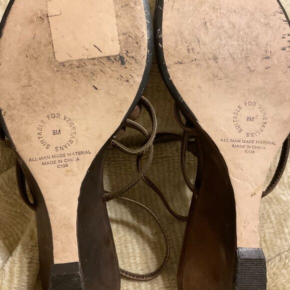 NYT By New York Transit Wedge Heel Sandal - Size 8M - Picture 4 of 4